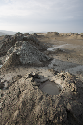Mud Volcanoes at Gobustan State Reserve (image by Nick Taylor)